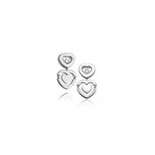 Happy Diamonds 18K White Gold Drop Earrings
