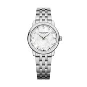 Toccata Classic 24 MOP Diamond Dot Dial Quartz Stainless Steel Bracelet Watch
