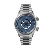 Altitude MB Meteor Time Zones 42mm Blue Dial Automatic Steel Watch