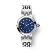 Clair de Rose 26mm Diamond Set Blue Dial Automatic Steel Watch image