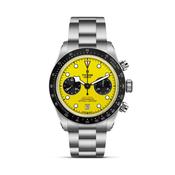 Black Bay Chrono 39 Bumblebee Yellow Automatic Stainless Steel Bracelet Watch
