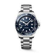 HydroConquest 42mm Blue Dial Automatic Stainless Steel Bracelet Watch