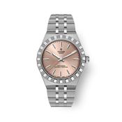 Royal 36mm Salmon Dial Automatic Stainless Steel Watch