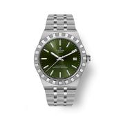 Royal 36mm Green Date Dial Automatic Stainless Steel Watch