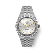 Royal 40mm Silver Dial Automatic Stainless Steel Watch