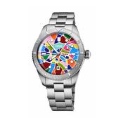 Oris x Weir &amp; Sons Limited Edition 38mm Dublin Multi-Colour Automatic Stainless Steel Watch image