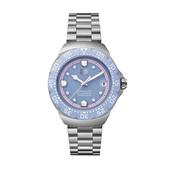 Formula 1 Solargraph 38mm Blue Diamond Dial Solar Quartz Steel Watch image