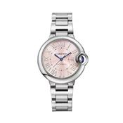 Ballon Bleu de Cartier 33mm Pink Dial Automatic Steel Bracelet Watch image