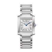 Tank Française 32 mm x 27 mm White Dial Quartz Stainless Steel Watch image