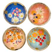 Byroom Mango Wood Gold Foil 18cm Bowl Handmade Collection