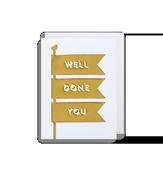 Mini Card Well Done You