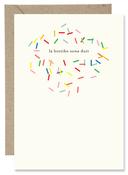 Irish Made Cards La Breithe Shona Duit Sprinkles image