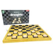 Lagoon Draughts Wooden Board Game