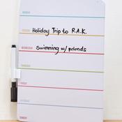 Kikkerland Dry Erase Board Weekly