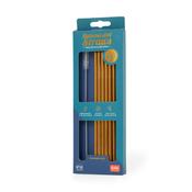 Legami Stainless Steel Straws - Set Of 6