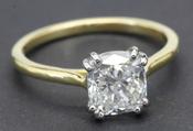 Cushion Cut Diamond, 2ct - Weldons Jewellers image