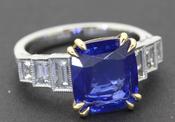 Sapphire and Diamond Ring - Weldons