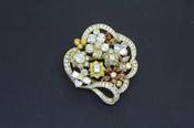 Exceptional Coloured Diamond Brooch/Pendant - Weldons