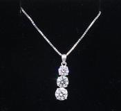 Diamond Drop Pendant - Weldons
