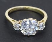 Cushion Cut Diamond Ring - Weldons