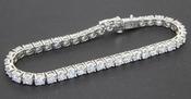 Diamond Tennis Bracelet, Platinum - Weldons