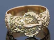 Rare Antique Buckle Ring - Weldons Jewellers image