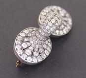 Diamond Fibula Brooch - Weldons Jewellers image