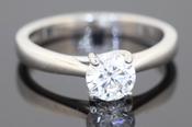 Diamond Solitaire Ring - Weldons Jewellers