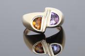 Modernist Two-Stone Ring - Weldons Jewellers