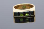 Tourmaline Irish Gold Ring - Weldons Jewellers