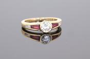 Diamond and Ruby Ring - Weldons Jewellers