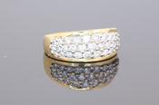 Diamond Gold Band Ring - Weldons Jewellers