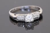 Antique Blackensee &amp; Co. Diamond Ring - Weldons Jewellers image