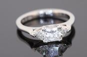 Diamond Three-Stone Ring - Weldons Jewellers image