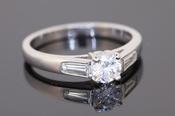 Platinum Diamond Ring - Weldons Jewellers image
