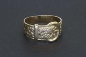Vintage Gold Buckle Ring - Weldons Jewellers