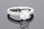 Platinum Diamond Ring, 1.37ct - Weldons Jewellers