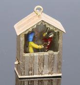 Punch &amp; Judy Gold Charm - Weldons Jewellers image