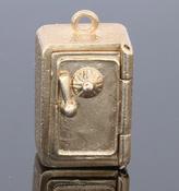 Gold Safe Charm - Weldons Jewellers image
