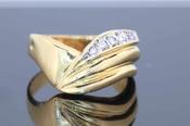 Wide Diamond Ring - Weldons Jewellers