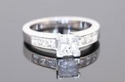 Princess-Cut Diamond Ring - Weldons Jewellers