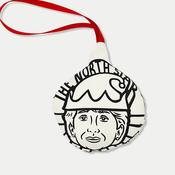 Mary McAleese Printed Christmas Decoration
