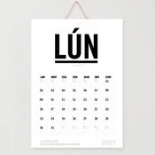 2027 Féilire as Gaeilge | Irish Monthly Wall Calendar