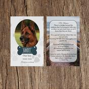 Dog Keepsake Cards