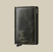 Slimwallet Vintage Olive Black | Westgate Design