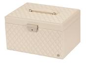 Edina Ivory Cross Stitch Jewelley Case | Westgate Design