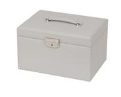 Victoria Grey Bonded Leather Jewel Box | Westgate Design
