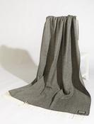Dark Grey Herringbone Throw | Westgate Design image