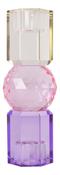 Crystal holder, butter, baby pink, violet | Westgate Design
