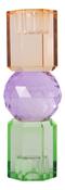 Crystal holder, mint, violet, light brown | Westgate Design image